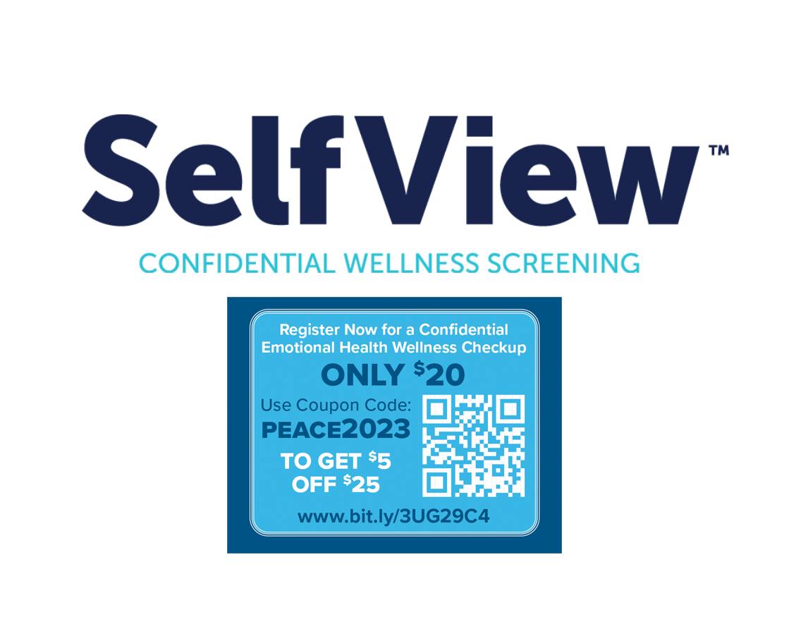 If you are not living your best life, find out if something is holding you back. SelfView checks the status of 24 mental health in about 10 minutes giving you peace of mind for only $20 using the coupon code PEACE2023 with the link on this page.
