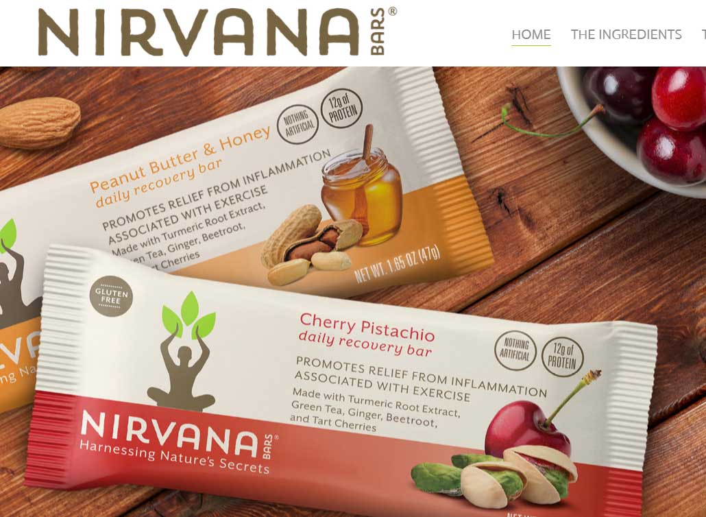 Nirvana Bars – the perfect meal on the go