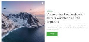 Nature Conservancy helping the world