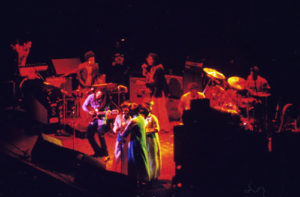 Bob Marley & The Wailers at Madison Square Garden, NYC one of final performances before illness forced him to stop performing.