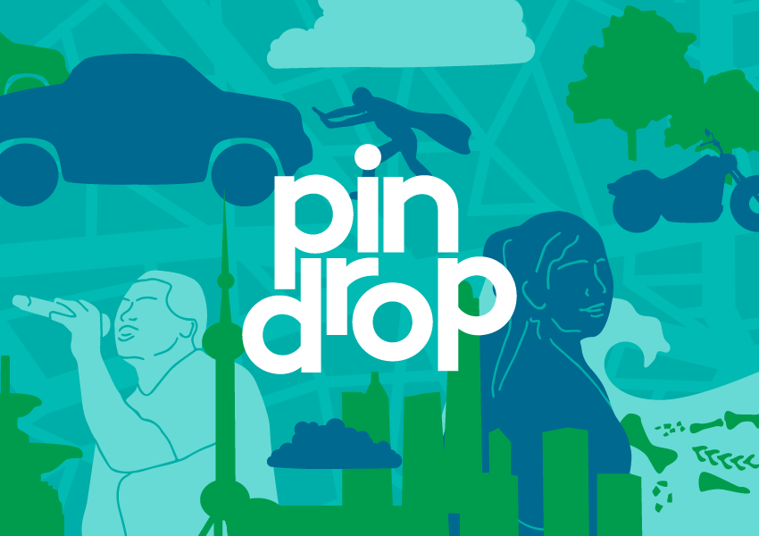 pin drop podcast from ted